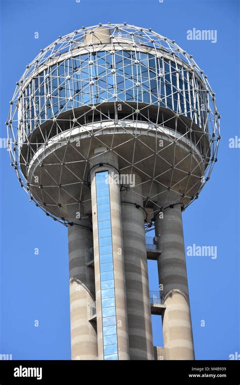 Reunion Tower In Dallas Texas Stock Photo Alamy