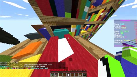 Minecraft Manacube Parkour Easy Bookshelves Youtube