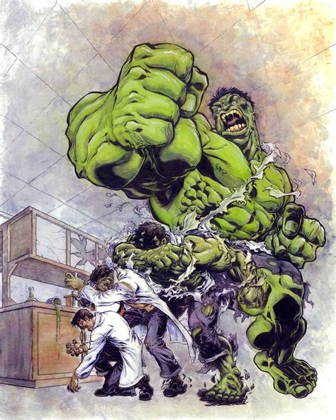 Hulk Transformation Colored In Jamo Jamkorart S Brad Green Comic Art