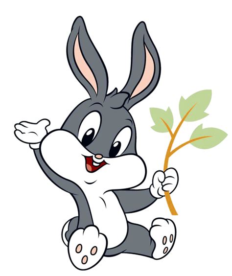 Baby Bugs Bunny: Baby Bugs Bunny coloring page to print and color