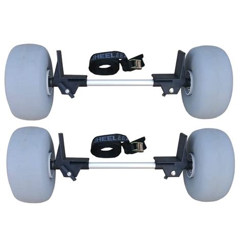 Wheeleez™ Cooler Beach Wheel Conversion Kit With 2 24cm Wheel Bracket