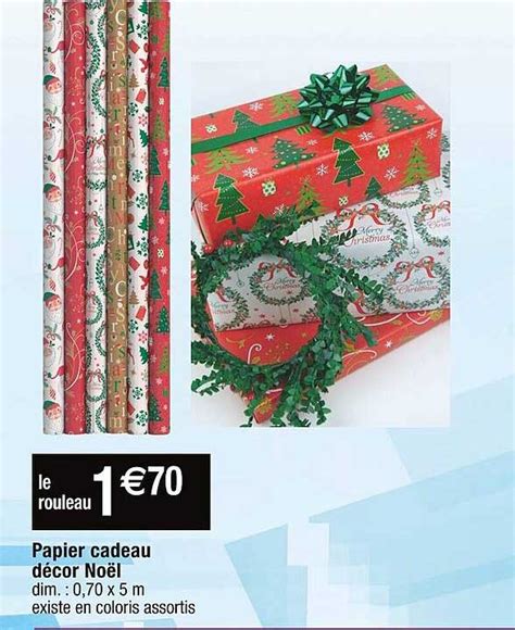 Promo Papier Cadeau D Cor No L Chez Cora Icatalogue Fr