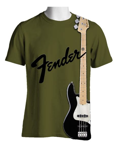 Fender Guitars Collections T Shirts Design