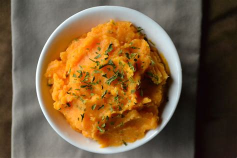 Garlic And Parsley Mashed Sweet Potatoes Healthy Food Blogs Good Healthy Recipes Unique