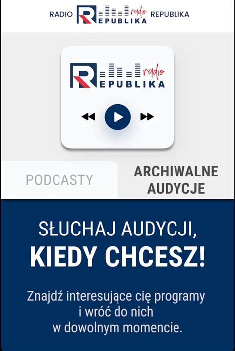 Radio Republika nie zwalnia tempa Aplikacja mobilna już dostępna