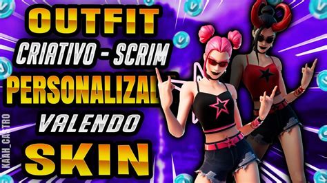 OUTFIT FORTNITE AO VIVO SALA PERSONALIZADA SCRIM 4SAFE ARENA DUO