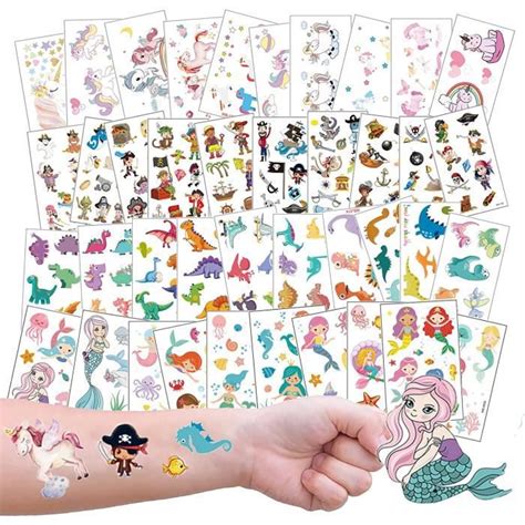 Tatouage Temporaire Pour Enfant Feuilles Tatouages Eph M Res De