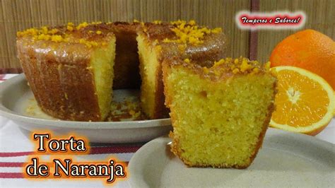 Torta De Naranja Muy Fácil Deliciosa Y Perfecta Youtube