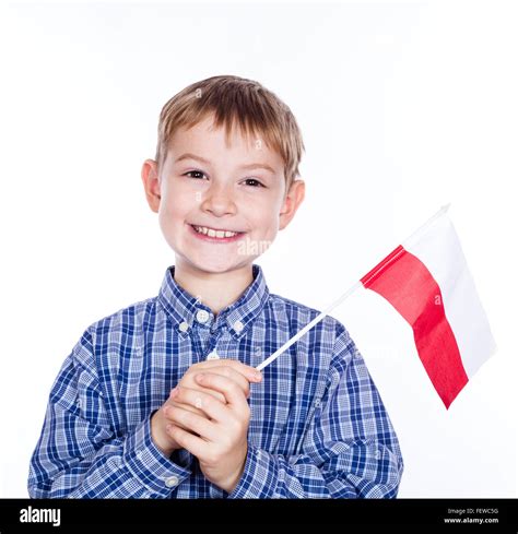 Child polish flag hi-res stock photography and images - Alamy