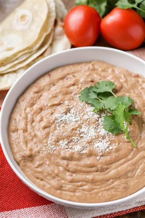 Restaurant Style Refried Beans The Easy Way Lil Luna