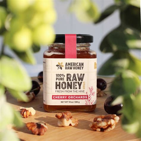 Raw Cherry Tree Blossom Honey Cherry Orchards American Raw Honey