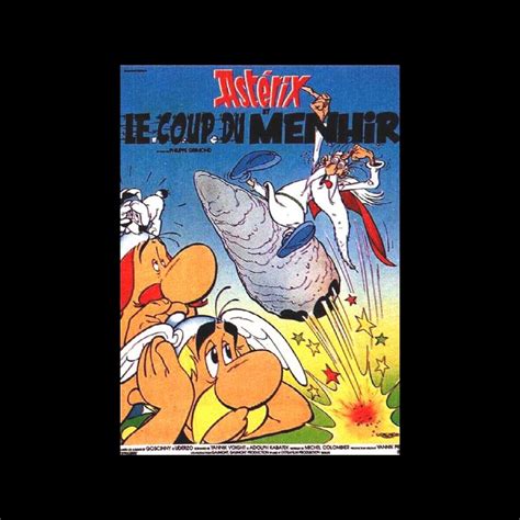 Affiche Du Film ASTERIX ET LE COUP DU MENHIR CINEMAFFICHE