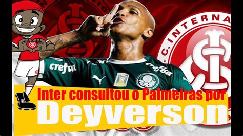 Inter Sonda Atacante Do Palmeiras YouTube