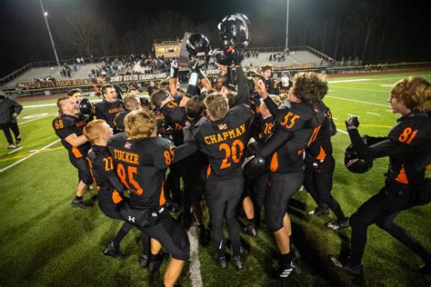 Marine City Football Blanks Denby Wins District Championship