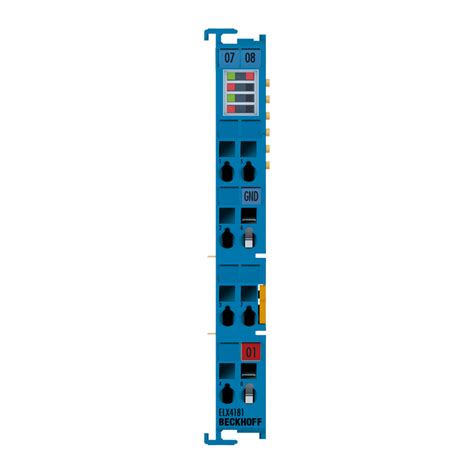 Beckhoff El Xxx Ethercat Terminals Analog Output