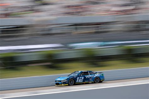 Nascar Ryan Blaney Leads The Last 44 Laps To Win At Pocono Yahoo Sports