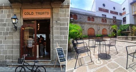 ColdTreats Cafe in Intramuros: A Dreamy Alfresco Courtyard for Dining