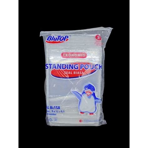 STANDING POUCH 915 SINGLE SEAL SEAL BIASA ISI 50 LEMBAR TEMPAT SNACK