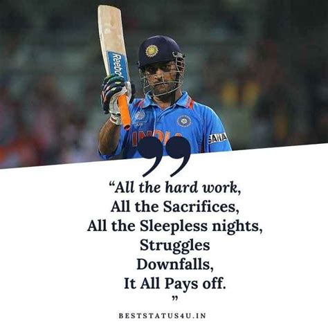 [50+] Best Dhoni Quotes [Ms. Dhoni Motivational Status] Motivate you ...