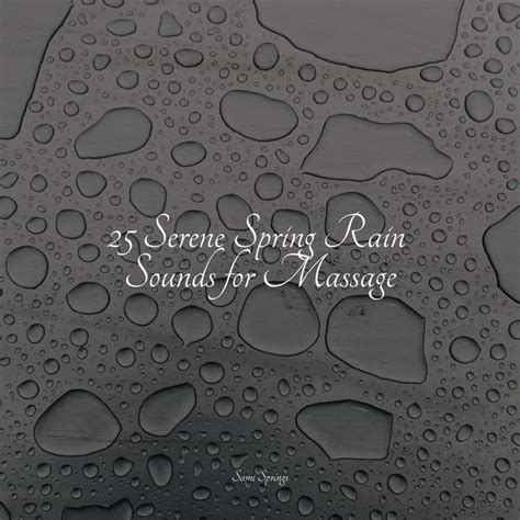 25 Serene Spring Rain Sounds For Massage Album By White Noise