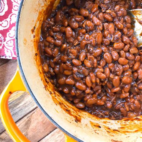 Old Fashioned Homemade Baked Beans The Daring Gourmet