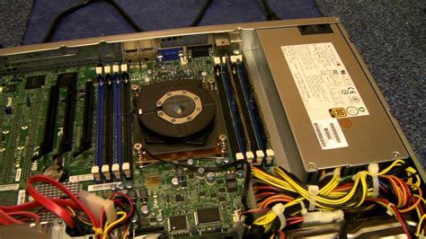 Supermicro CSE-512F-350B Review and system build. - YouTube