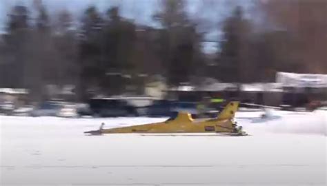 Minnesota Man With Rocket Sled Fails To Set Land/Ice Speed Record