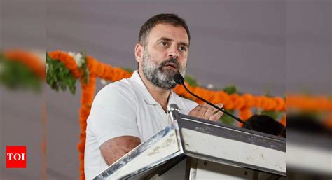 Congress Congress Will Bag 150 Of 230 Seats In Mp Says Rahul Gandhi