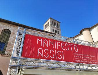 Manifesto Di Assisi Oggi Il Primo Incontro Tra I Firmatari San