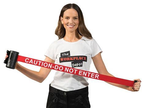 Retractable Caution Belt Free Next Day Delivery