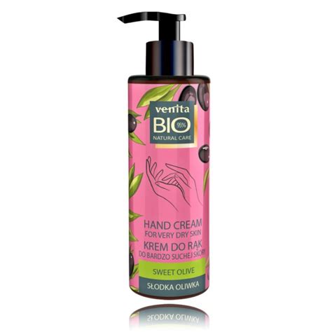 Venita Bio Natural Care Hand Cream Sweet Olive Rank Kremas