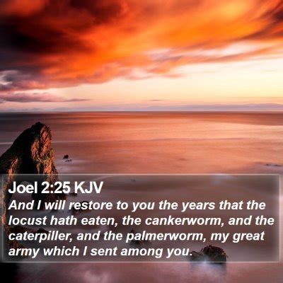 Joel 2 Scripture Images - Joel Chapter 2 KJV Bible Verse Pictures