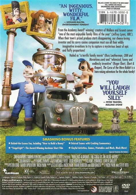 Wallace Gromit The Curse Of The Were Rabbit Dvd Ebay