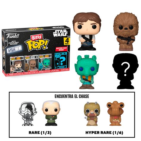 Funko Bitty Pop Han Solo Star Wars Pack Frikimon Es