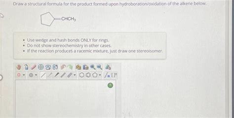 Solved Draw A Structural Formula For The Product Formed Upon Chegg