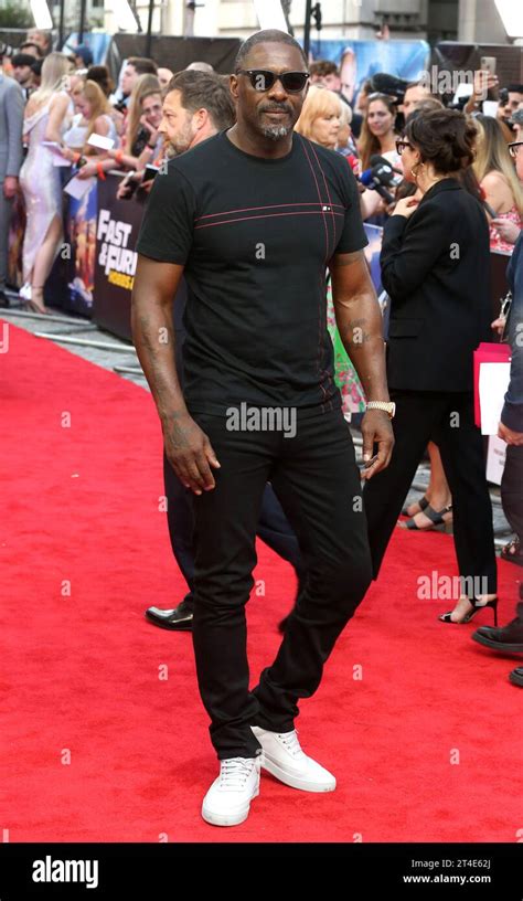 Idris Elba Attends The Fast Furious Hobbs Shaw UK Special