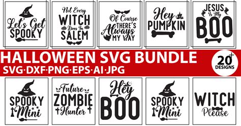 Halloween Svg Bundle Vol4 Bundle · Creative Fabrica