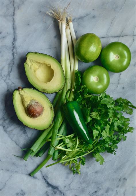 Super Green Guacamole My Vegetarian Roots