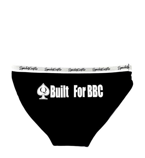 Built For Bbc Panty With Qos Symbol Queen Of Spades Queen Of Spades Panties Bbc