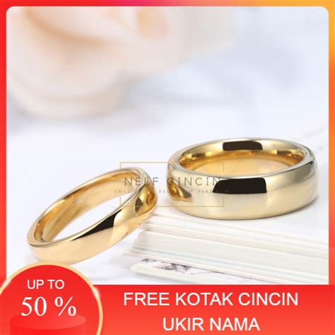 Jual Cincin Kawin Nikah Tunangan Couple Pernikahan Perak Pasangan