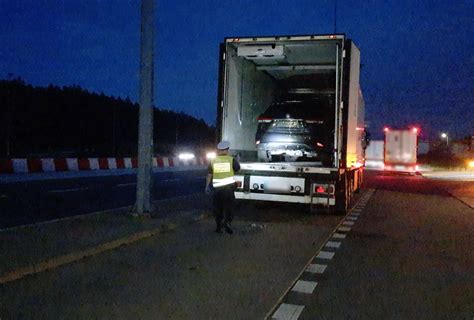 Skradzione Lexusy W Naczepie Ch Odni Ci Ar Wki I Logistyka