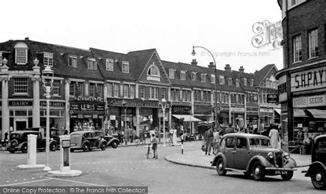 Photo of Edgware, Station Road From Edgwarebury Lane c.1950