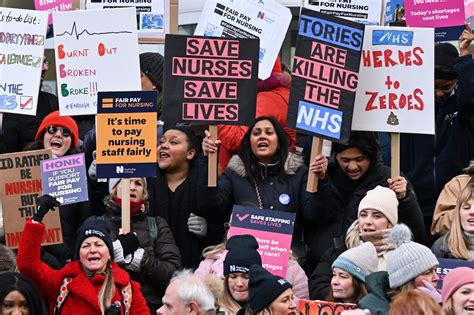 How are NHS strikes affecting nursing students?