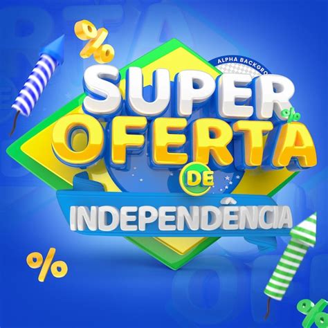 Super Oferta De Independencia De Septiembre Brasil Archivo Psd Premium