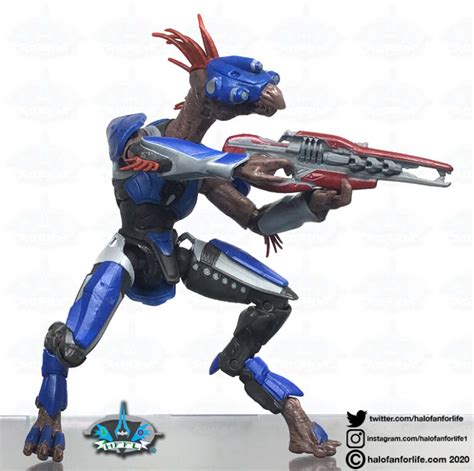 Toy Review Wicked Cool Toys World Of Halo Jackal Sniper HaloFanForLife