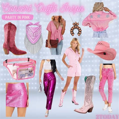 Concert Outfit Inspiration - Party in Pink Edition