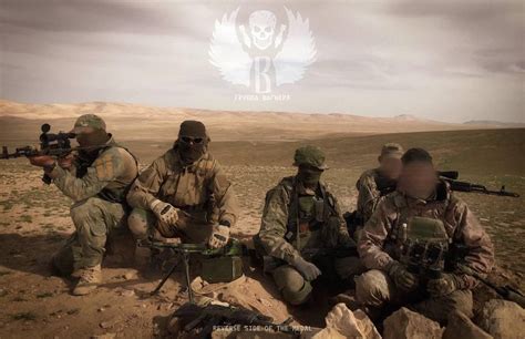 Russian PMC Wagner contractors in Syria hunting ISIS cells near Deir-Ez ...