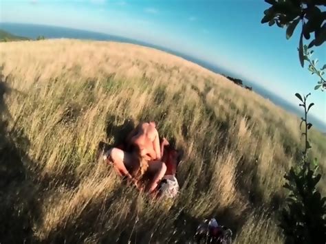 Blonde MILF Is Ridden By A Big Dick On A Field