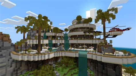 Tycoon Mansion By Pixell Studio Minecraft Marketplace Map Minecraft