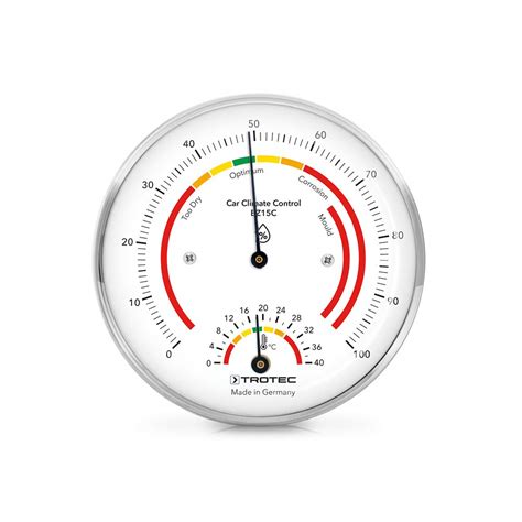 TROTEC Thermo hygromètre BZ15C spécialement conçu pour les garages